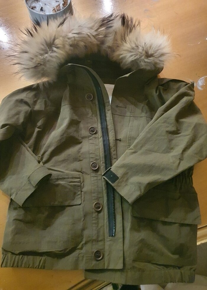 Burberry çocuk mevsimlik trençkot  - Görsel 2