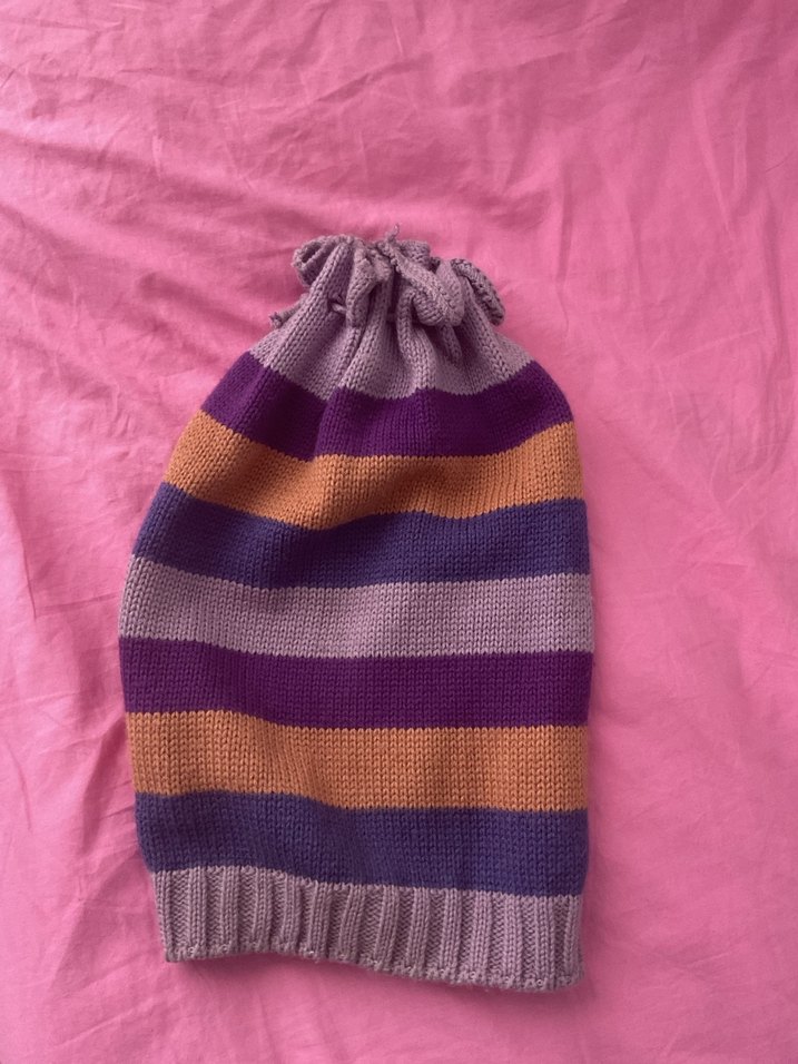 Kadın Çok Renkli Örgü Bere - Görsel 2