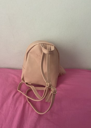 Çocuk Parlak Pembe Sırt Çantası - Görsel 3