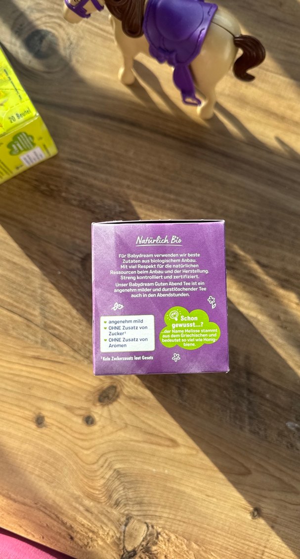 Babydream Organik İyi Akşam Çayı 20 Süzen Poşet - Görsel 2