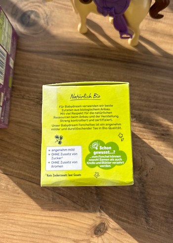 Babydream Fenchel Çayı 20 Poşet Organik - Görsel 3