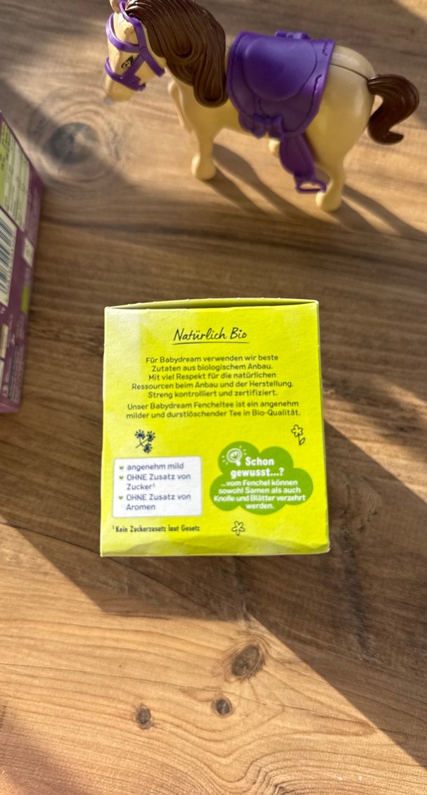 Babydream Fenchel Çayı 20 Poşet Organik - Görsel 3