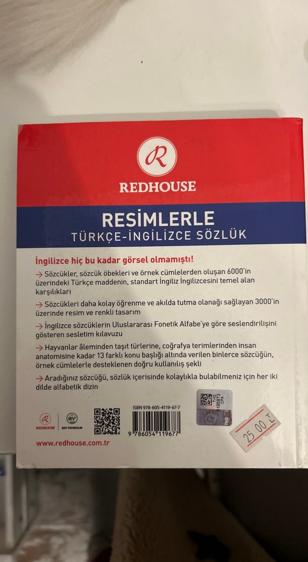 Redhouse Resimlerle Türkçe-İngilizce Sözlük - Görsel 2