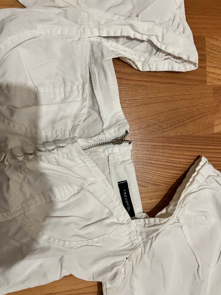 Beyaz, Vücuda Oturan Korse - Görsel 2