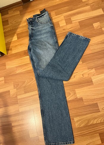 Gri Mavi Kadın Regular Fit Jean - Görsel 4