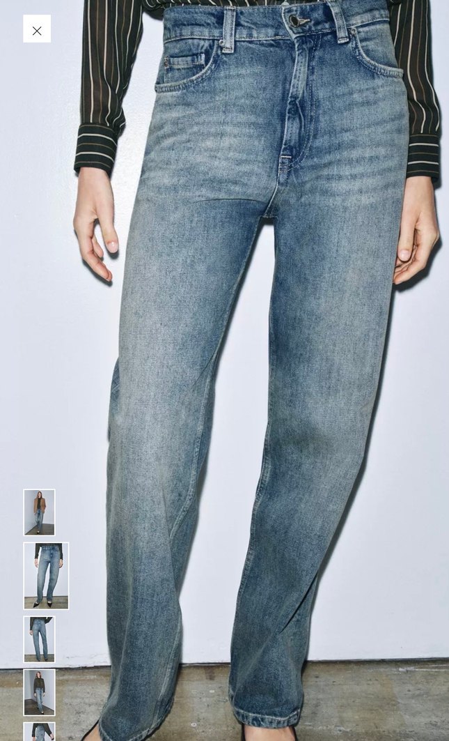 Gri Mavi Kadın Regular Fit Jean - Görsel 2