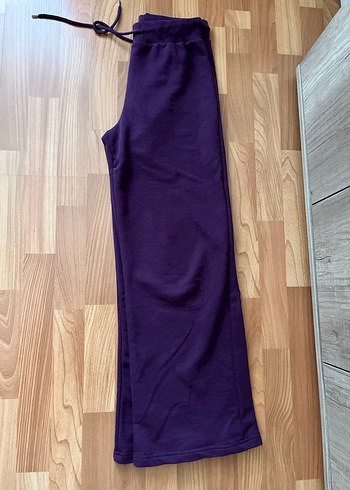 Mor Rahat Kesim Kadın Kumaş Pantolon - Görsel 3