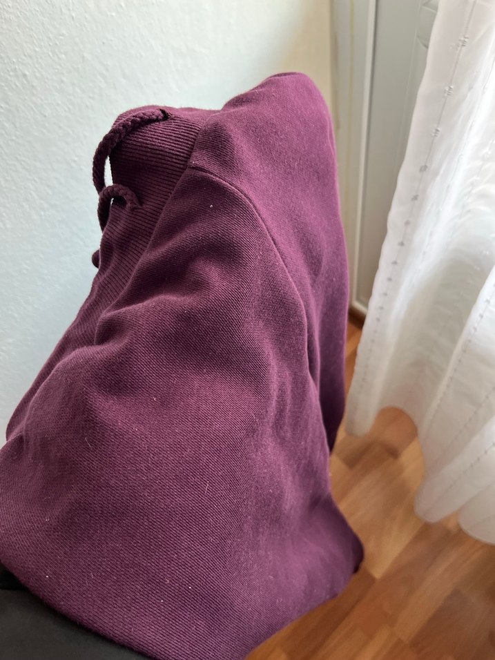 Mor Rahat Kesim Kadın Kumaş Pantolon - Görsel 2