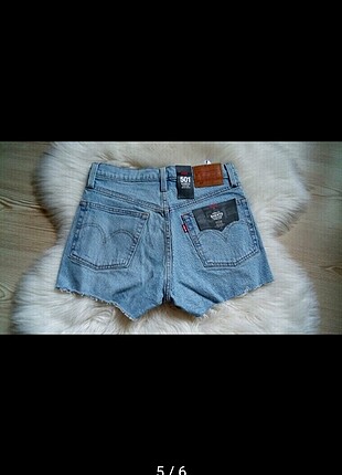 Levis Levis Yüksek Bel Jean Şort