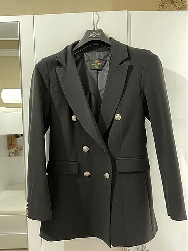 Siyah blazer çeket