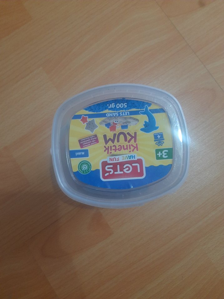 Lets Kinetik Mavi Kum 500gr - Görsel 2