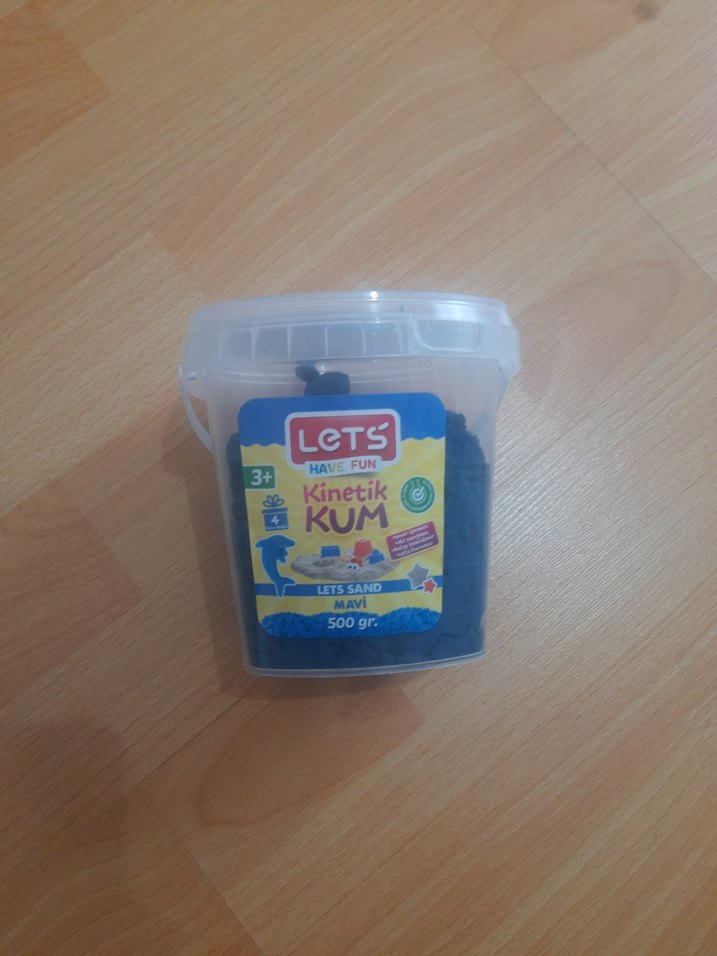 Lets Kinetik Mavi Kum 500gr - Görsel 3