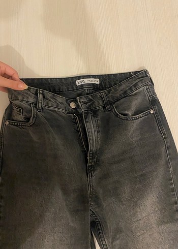 40 Beden Kadın Gri Denim
