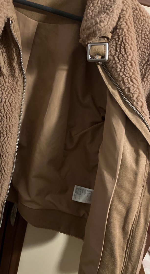 Kahverengi Kürklü Ceket - Görsel 3