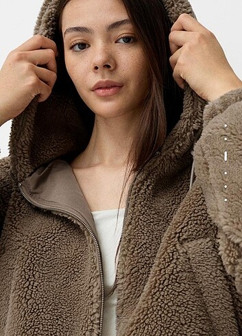 s Beden kahverengi Renk Bershka mont
