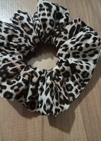 2li Leopar Desenli Elastik Saç Tokası Seti - Görsel 3