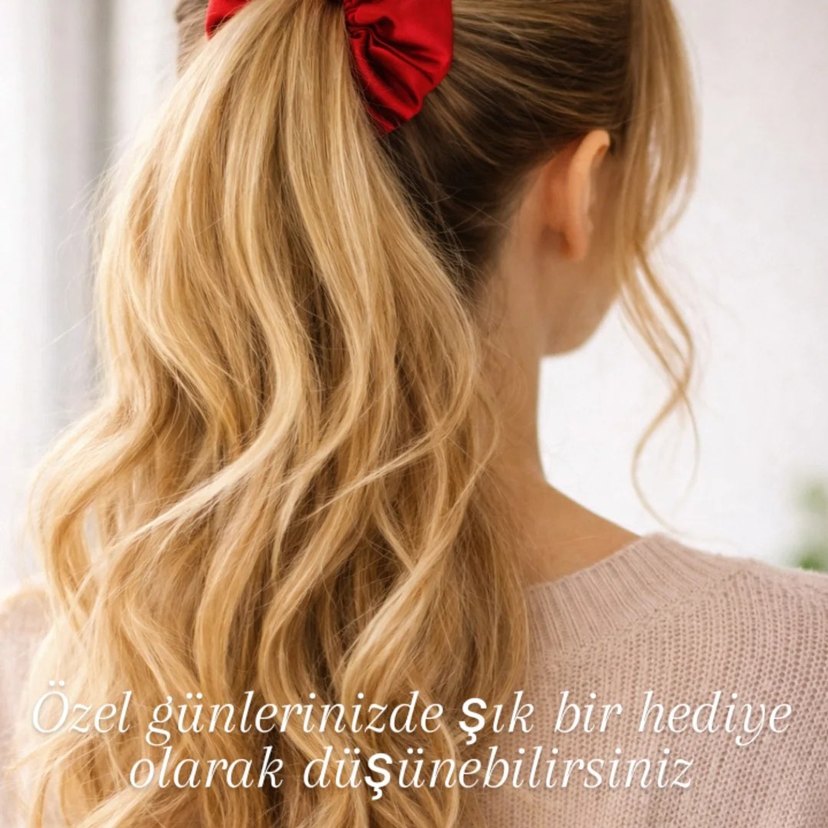 2li Kırmızi Toka Seti - Görsel 3