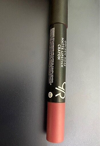 Golden Rose Matte Lipstick Crayon No 08