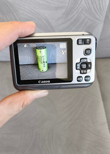 Canon PowerShot A490 10.0MP 3X Zoom Dijital Fotoğraf Makinesi