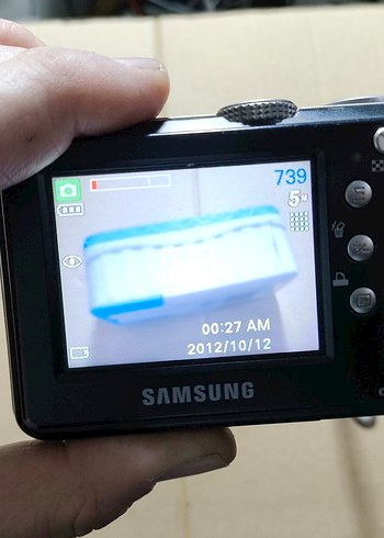 Samsung Digimax S500 5.1MP 3X Zoom fotograf makinesi 2GB Kartlı - Görsel 5