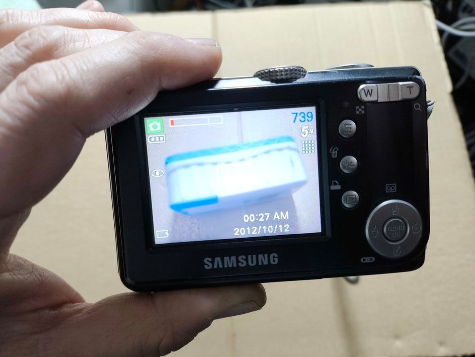 Samsung Digimax S500 5.1MP 3X Zoom fotograf makinesi 2GB Kartlı - Görsel 5