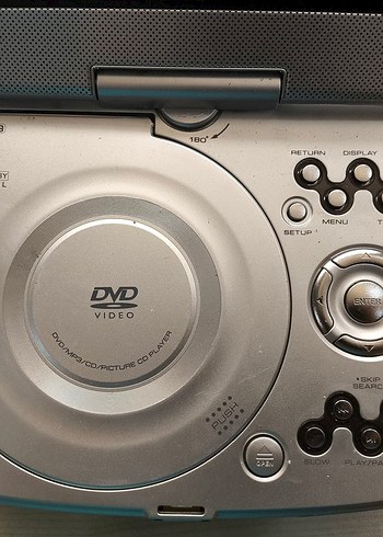 Coby TF-DVD7005 7 İnç Taşınabilir DVD Oynatıcı lens yok - Görsel 3