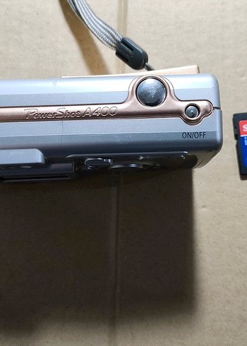 Canon PowerShot A400 3MP Dijital Fotoğraf Makinesi 512mb Kartlı - Görsel 4