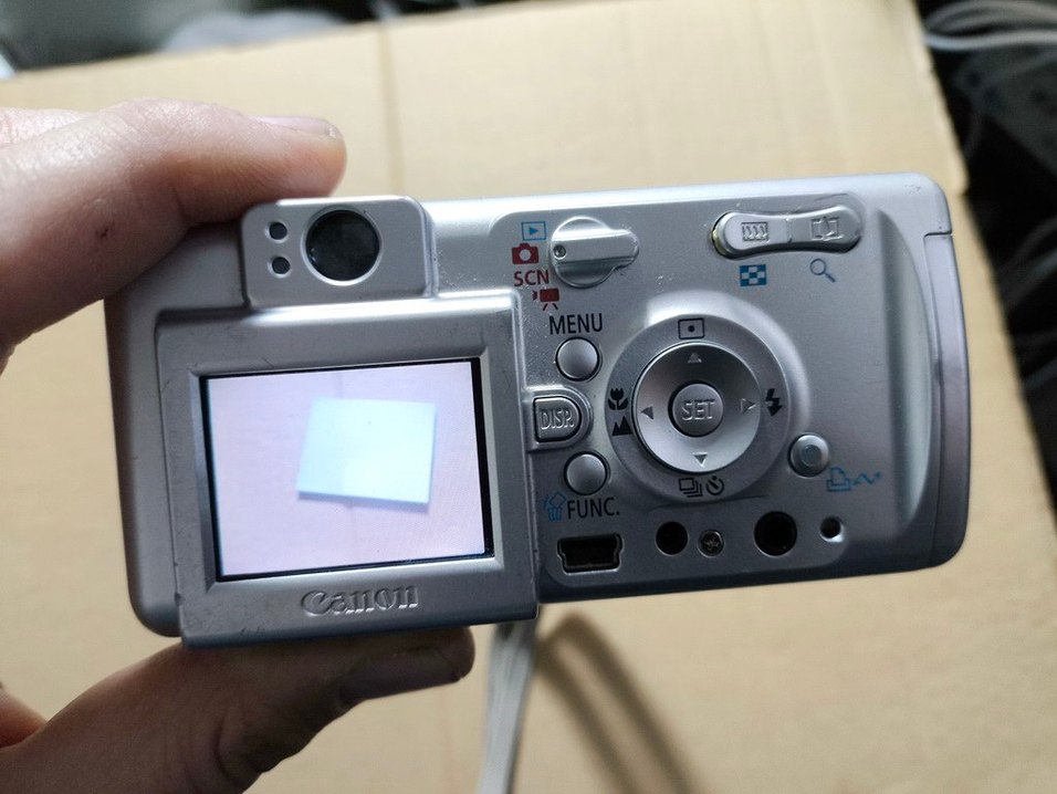 Canon PowerShot A400 3MP Dijital Fotoğraf Makinesi 512mb Kartlı - Görsel 5