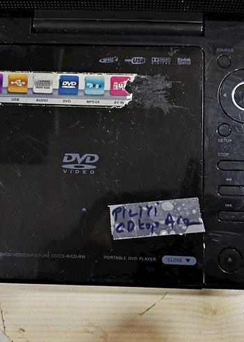 Siyah Taşınabilir DVD Sürücü - Görsel 7