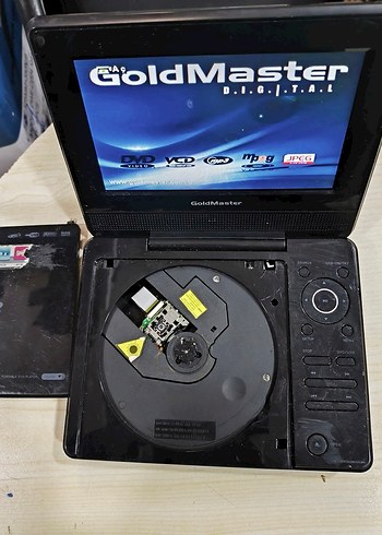 Siyah Taşınabilir DVD Sürücü - Görsel 3