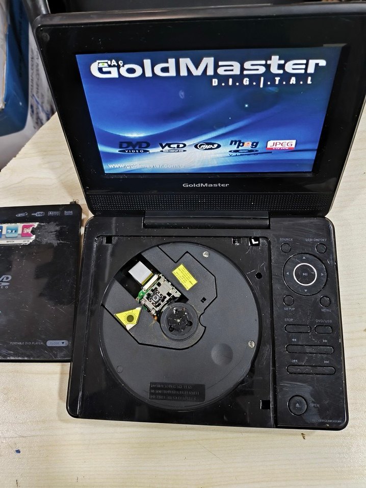 Siyah Taşınabilir DVD Sürücü - Görsel 3