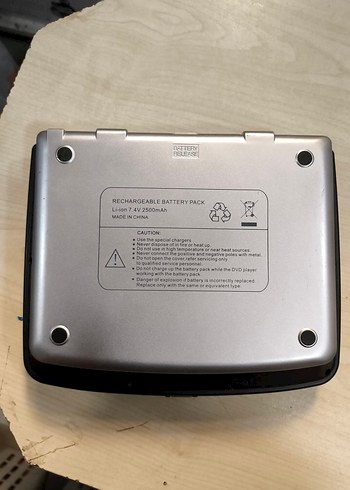 Taşınabilir DVD Player corby DVD okuyucu bölümü yok - Görsel 8