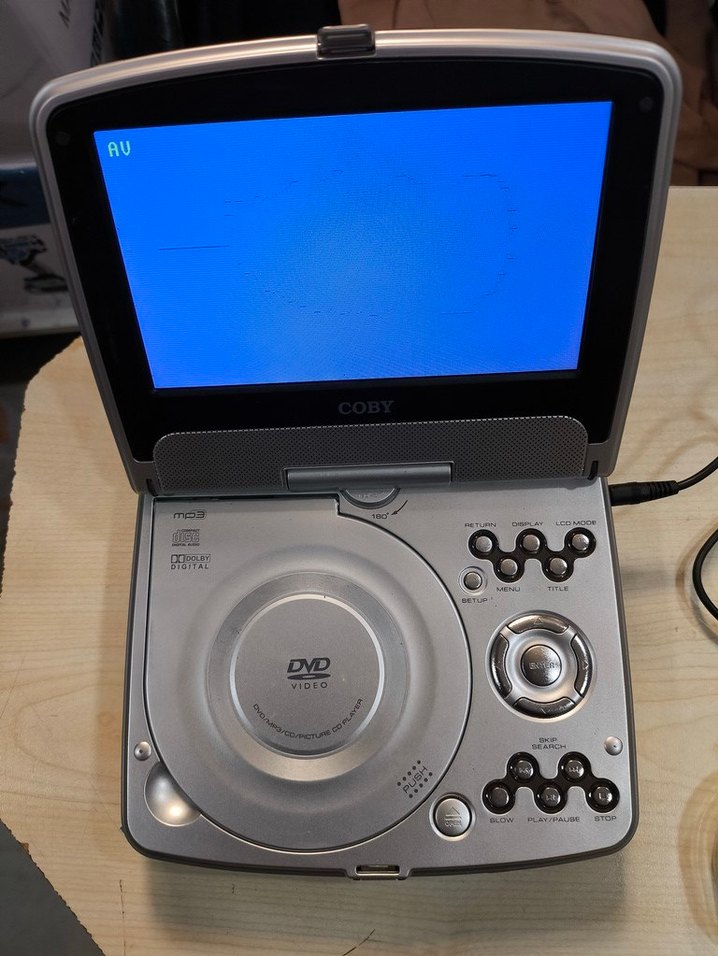 Taşınabilir DVD Player corby DVD okuyucu bölümü yok - Görsel 3