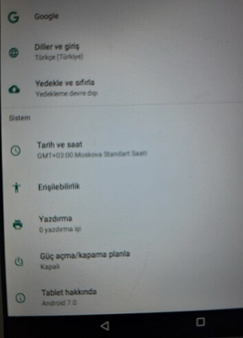 REEDER TABLET M7 GO 8 GB 7 İNCH AND.7