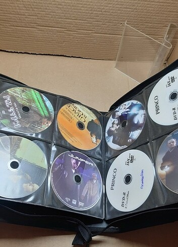 CD DVD ÇANTASI VE 160 DVD
