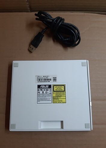 DVD Yazıcı Asus SDRW-08D2S-U Lite 8X USB Beyaz Harici Optik Sürü