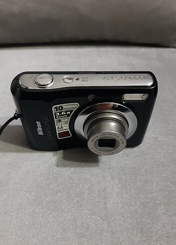 Nikon Coolpix L20 10MP 3,6 Zoom3 inç LCD,  Dijital Fotoğraf Maki