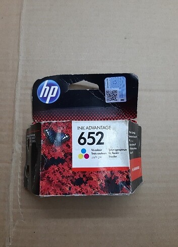 HP 652-F6V24AE Renkli Mürekkep Kartuş