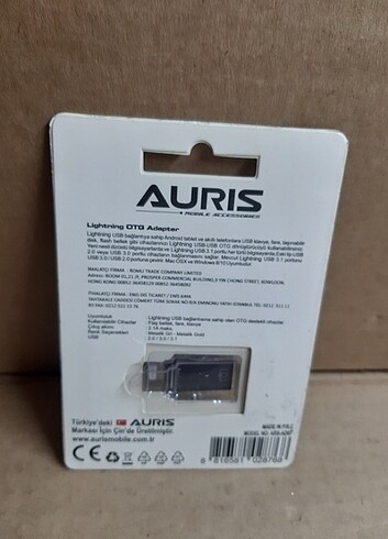 Auris AD07 Lightning OTG Converter 