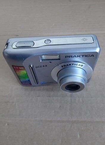 Praktica DCZ 6.8 6MP 3X Zoom Dijital Fotoğraf Makinesi PİLLİDİR