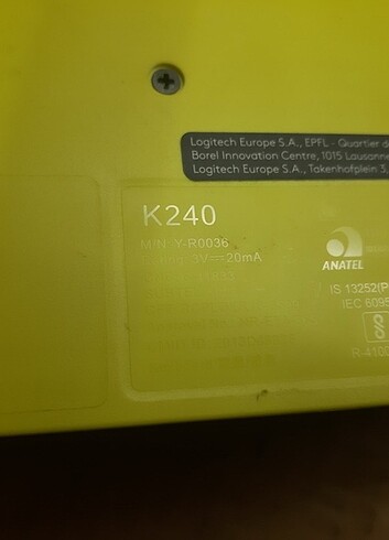 Logitech MK240 Kablosuz Klavye - Görsel 4