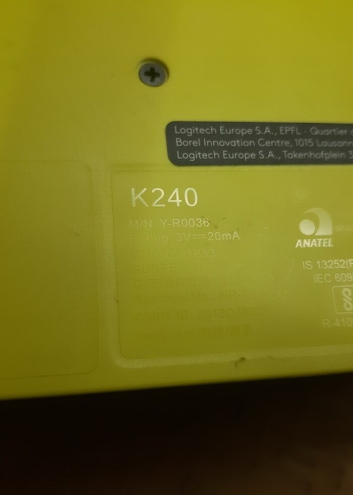 Logitech MK240 Kablosuz Klavye - Görsel 4