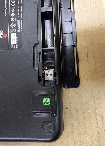 logitech K360 Kablosuz Türkçe Q Klavye - Görsel 3