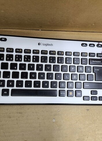 logitech K360 Kablosuz Türkçe Q Klavye - Görsel 5