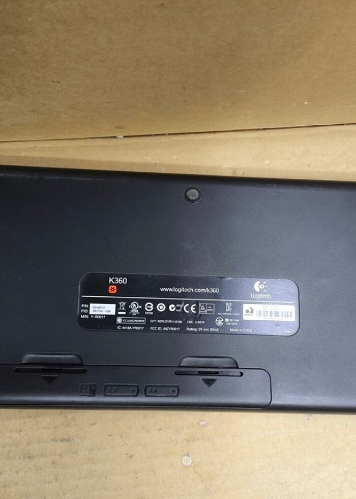 logitech K360 Kablosuz Türkçe Q Klavye - Görsel 2