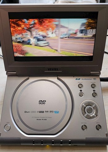 Taşınabilir DVD player Vestel PD800