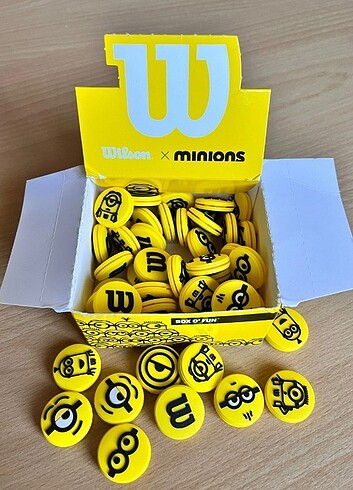 Beden Orjinal Wilson minions tenis titreşim önleyici