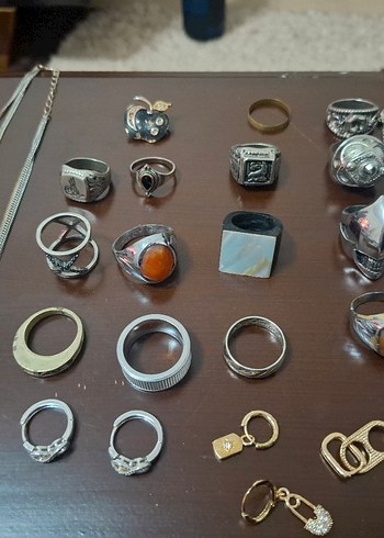 Kadın Vintage Altın Tokalı Yüzük - Görsel 3