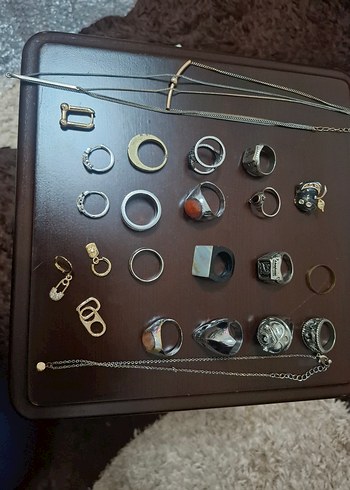 Kadın Vintage Altın Tokalı Yüzük - Görsel 4