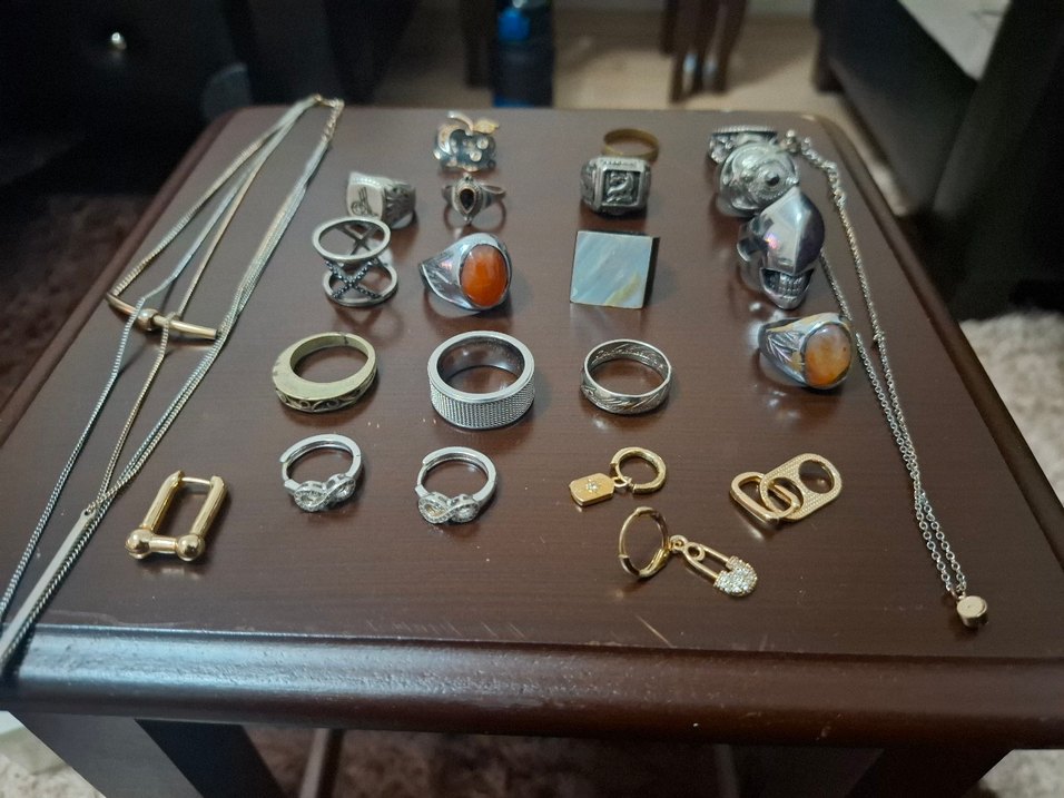 Kadın Vintage Altın Tokalı Yüzük - Görsel 2